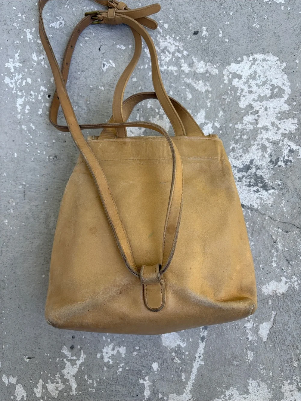 Vintage coach mini backpack